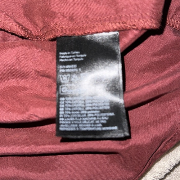 H&M reddish brown US size 14 stretchy off the shoulder top New - Picture 5 of 6